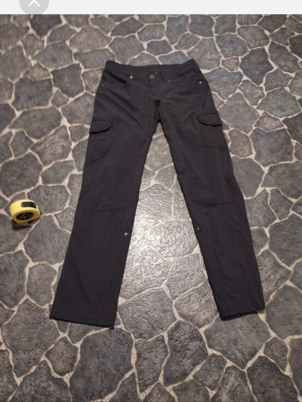 KUHL Women's Freeflex roll up pants Black size 4